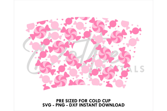 Candy Cold Cup SVG 24oz Review