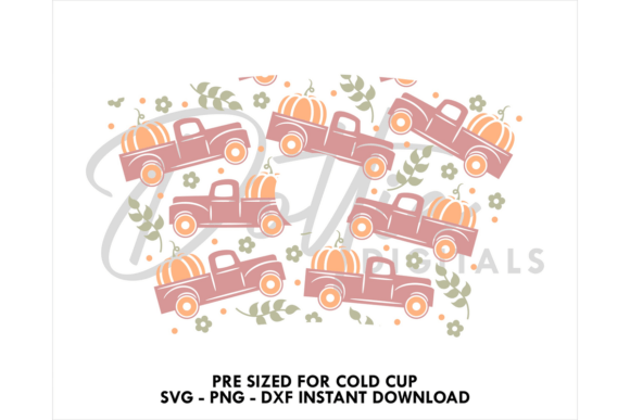Fall Harvest Cold Cup SVG 24oz Review