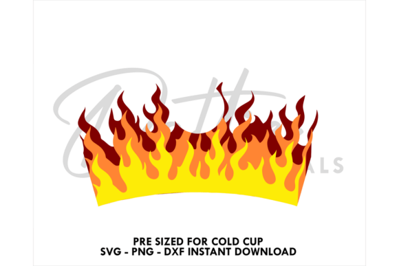 Flames Fire Cold Cup SVG 24oz Review for Embroidery Projects