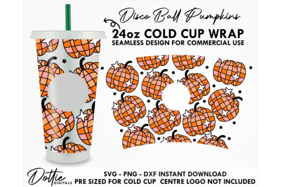 Glitter Pumpkins Cold Cup SVG 24oz Review