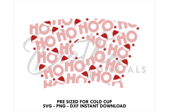 Ho Ho Ho Christmas Cold Cup SVG 24oz Review