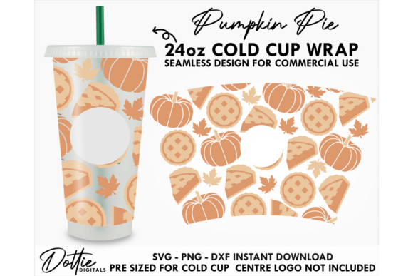 Pumpkin Pie Fall Cold Cup SVG 24oz Review