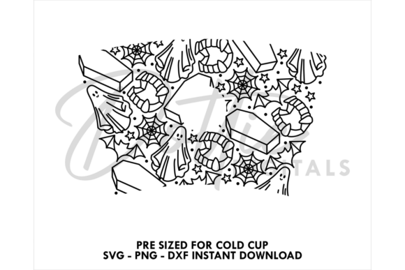 Spooky Halloween Cold Cup SVG 24oz Review