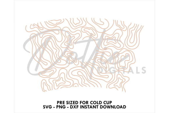 Wavy Swirls Cold Cup SVG 24oz Review