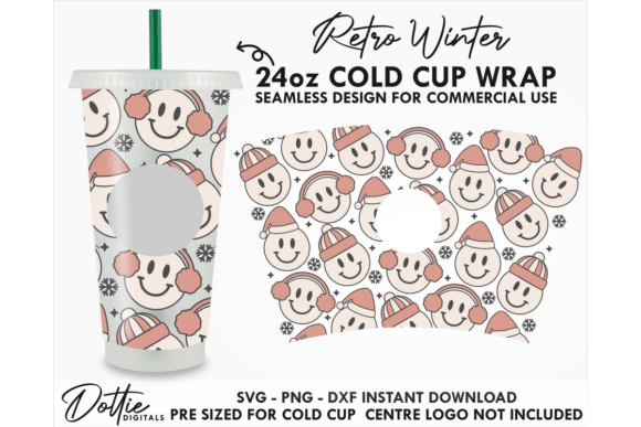 Winter Faces Cold Cup SVG 24oz Review