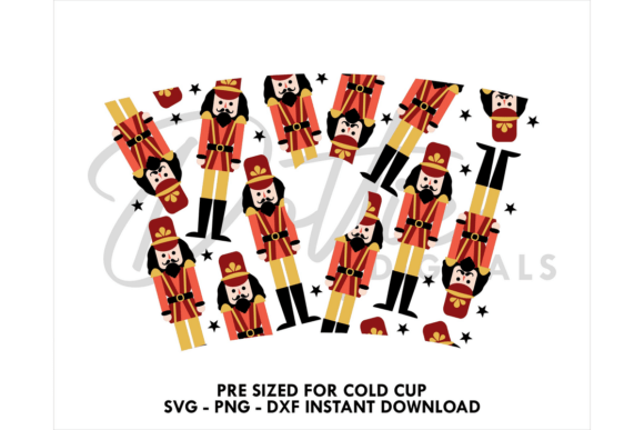 Xmas Nutcrackers Cold Cup SVG 24oz Review