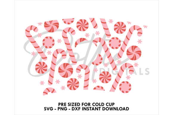 Xmas Peppermint Cold Cup SVG 24oz Review